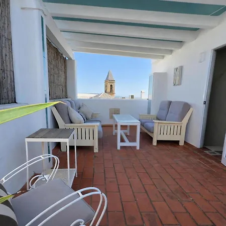 公寓 Patio Secreto Conil Con Terraza 科尼尔-德拉弗龙特拉